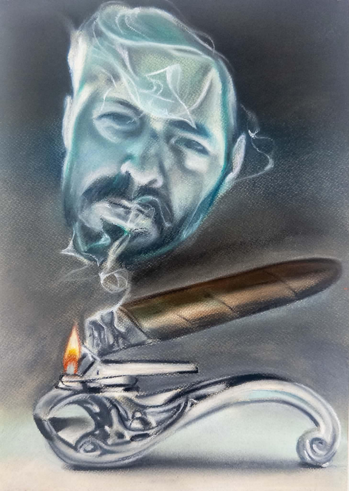 Keresztesi Botond: Maybe all of us are smoke from an invisible cigar (a művész és a galéria jóvoltából)