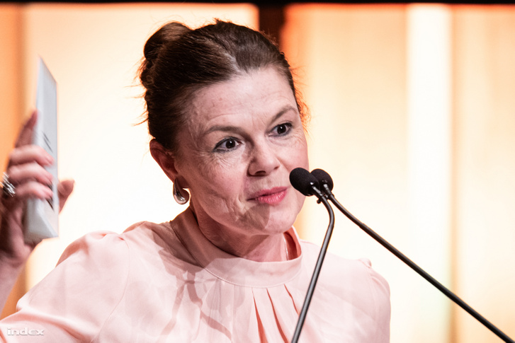 Női mellékszereplő kategóriában Györgyi Anna (S.E.R.E.G.) kapta a díjat