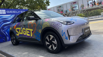 Megnéztük a Geely 7,5 milliós villanyautóját
