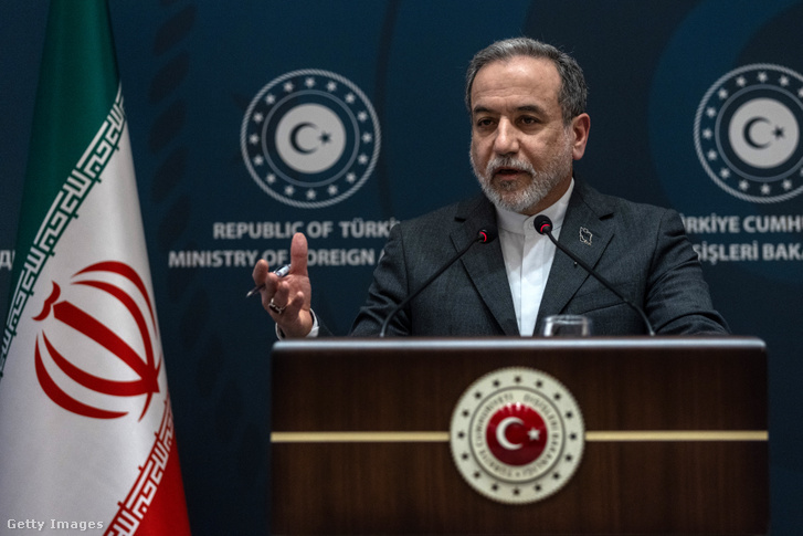 Abbasz Aragcsi iráni külügyminiszter 2026. január 30-án