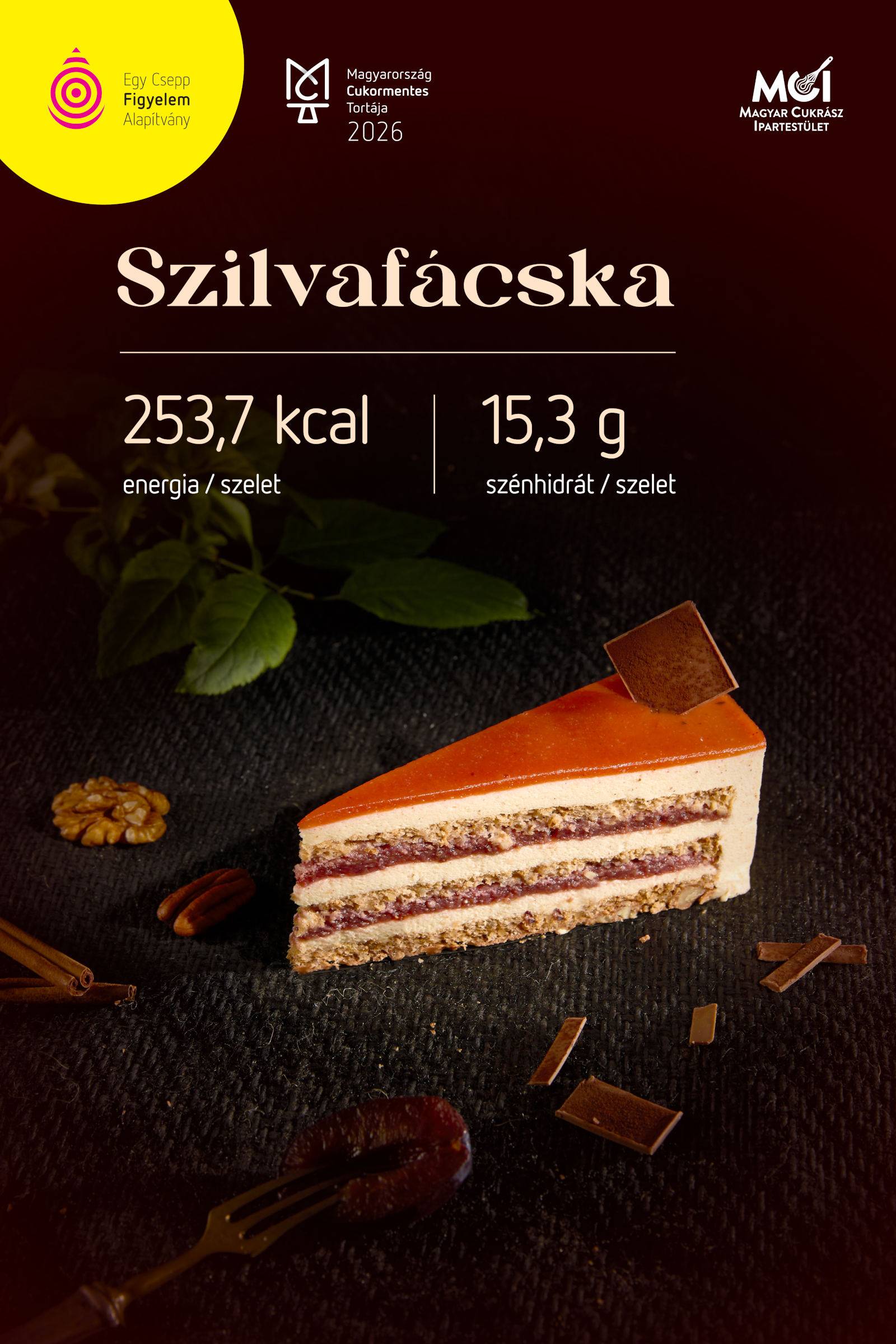 Magyarország Cukormentes Tortája.
