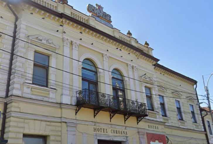 A Corona Szálló Máramarosszigeten