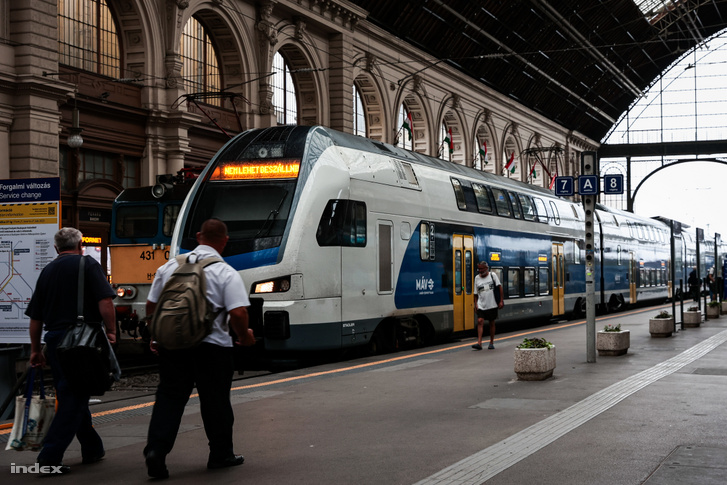 A Keleti pályaudvar 2025. július 8-án