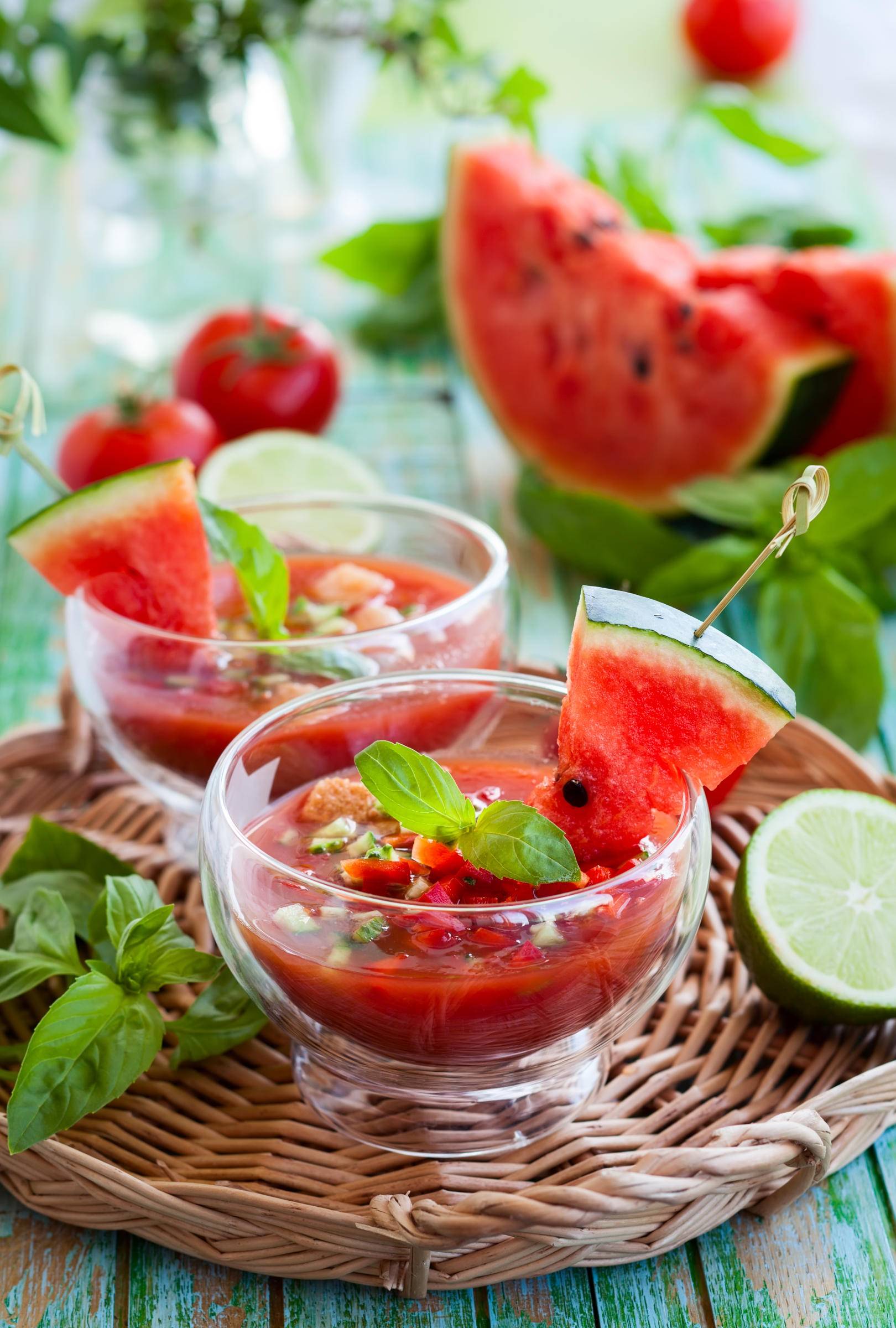 A görögdinnyének a gazpacho-ban is helye van.
