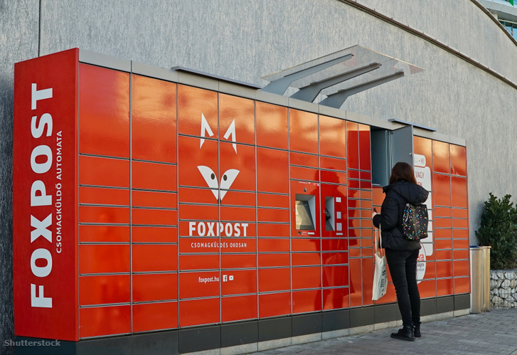 Foxpost automata Budapesten