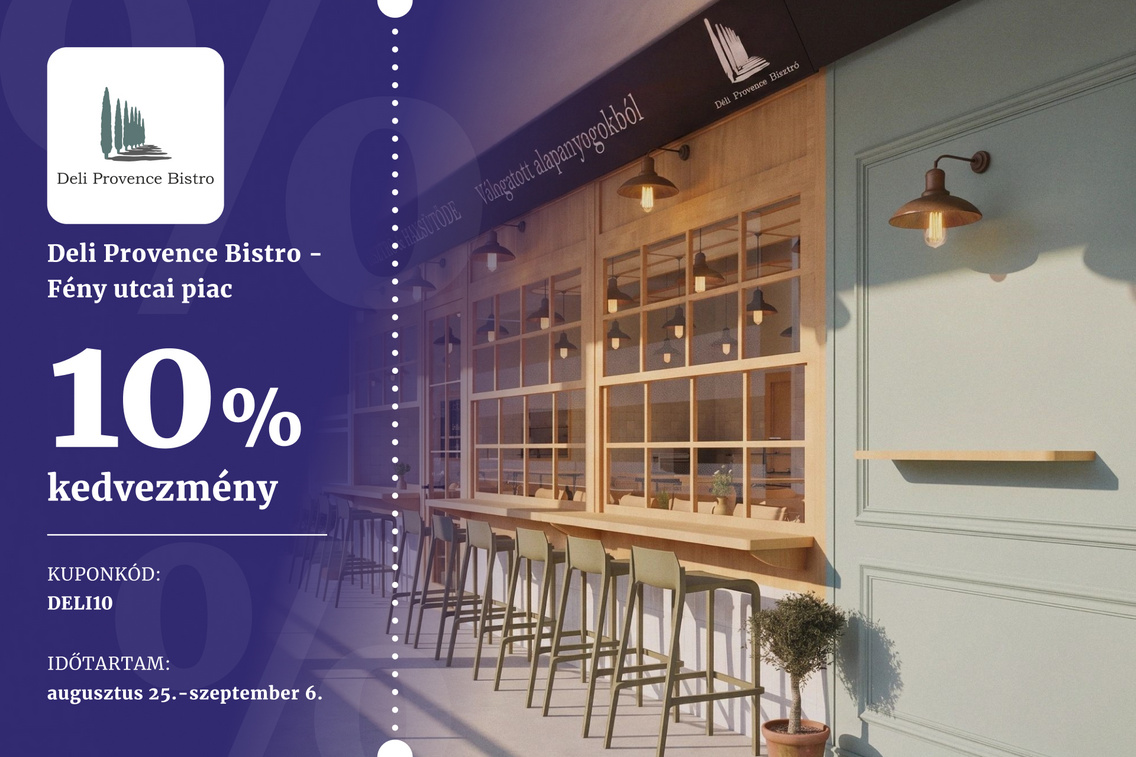 14 kupon – Deli Provence Pékség