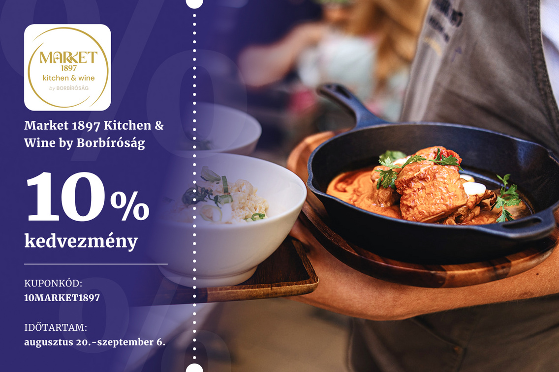 25 kupon – Market 1897 – Kitchen & Wine