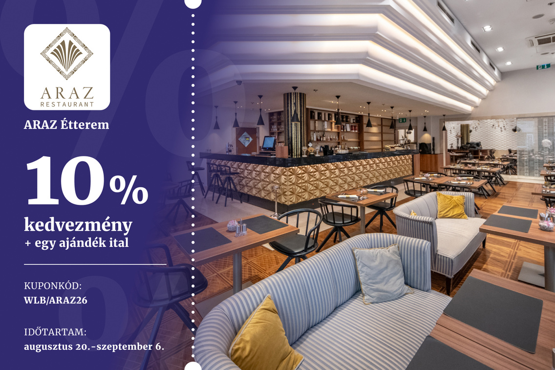 22 kupon – Araz étterem