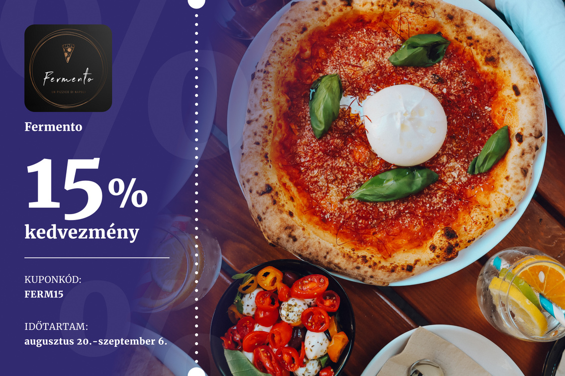 03 kupon – Fermento pizzéria