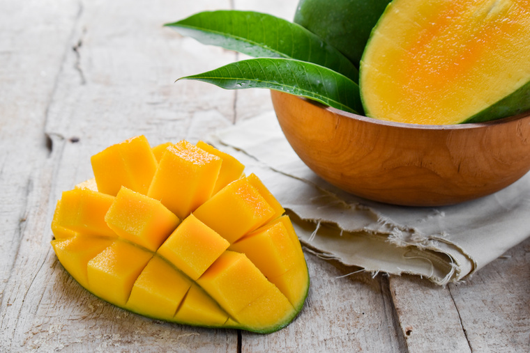 A C-vitamin-tartalma sem elhanyagolhatóEgy adag mangó a napi C-vitamin-bevitelhez is szépen hozzájárul