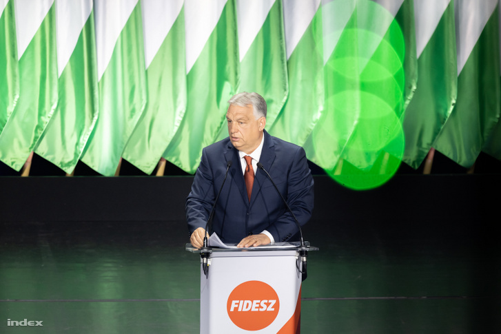Orbán Viktor a Fidesz kongresszusán 2026. június 13-án