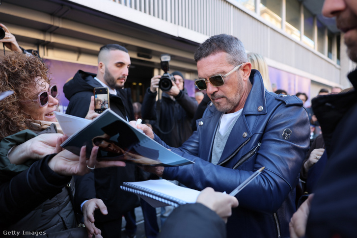Antonio Banderas részt vesz a 43. Torinói Filmfesztiválon a Museo Nazionale del Cinema épületében 2025. november 22-én
