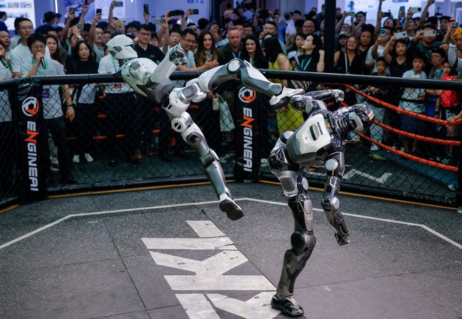 Terminátor labdába sem rúgna, kungfuzó robotok csapnak össze