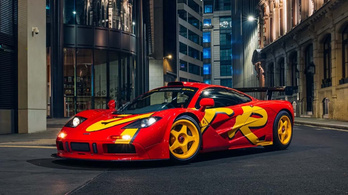 Elképesztő összegért kelt el az ikonikus McLaren F1 GTR