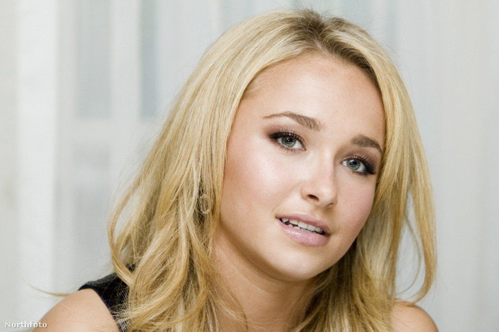 Hayden Panettiere színésznő a Heroes című televíziós sorozatot népszerűsíti Beverly Hillsben 2007. október 12-én