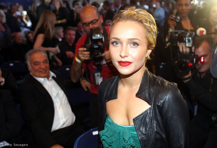 Hayden Panettiere 2010. október 16-án Hamburgban, Németországban