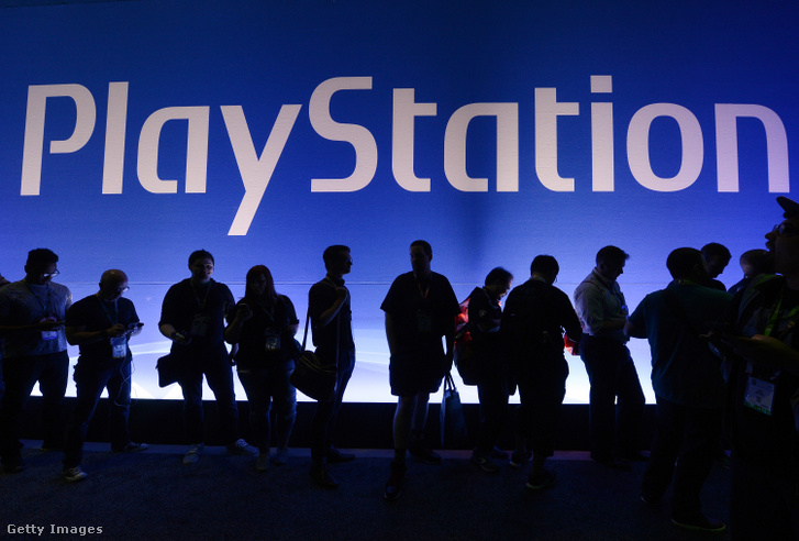 A Sony PlayStation standja egy rendezvényen