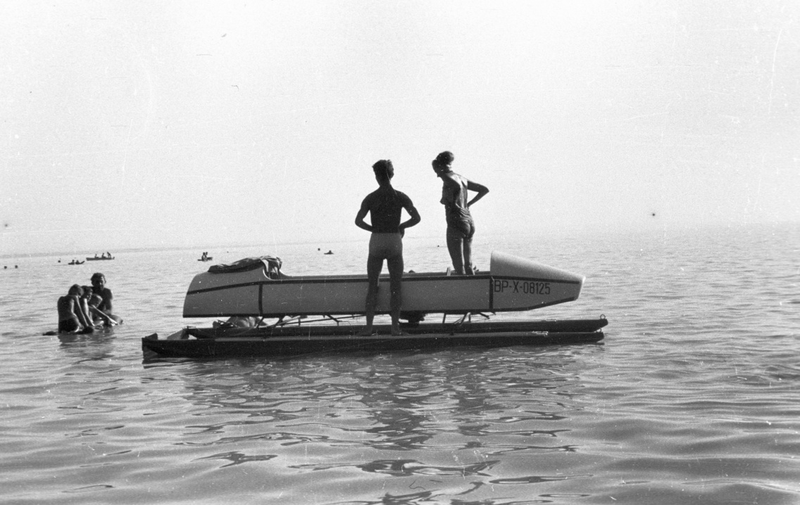 Vízibicikli 1961-ben