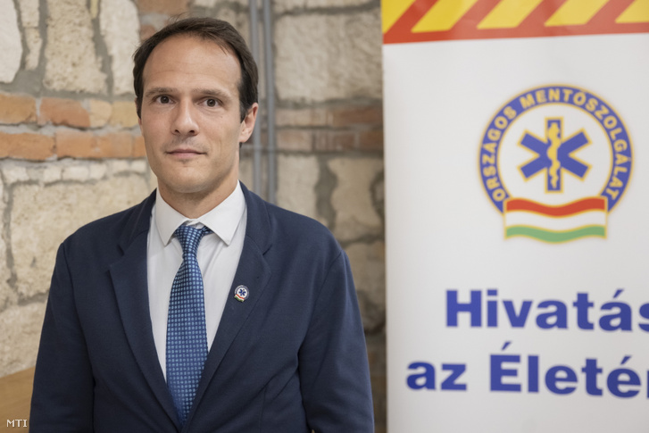 Constantinovits Miklós, az Országos Mentőszolgálat megbízott vezetője 2026. június 22-én