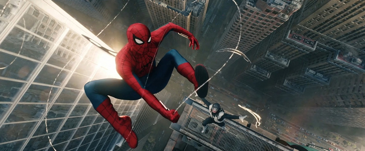 Tom Holland a Pókember: Vadonatúj nap című film jelenetében