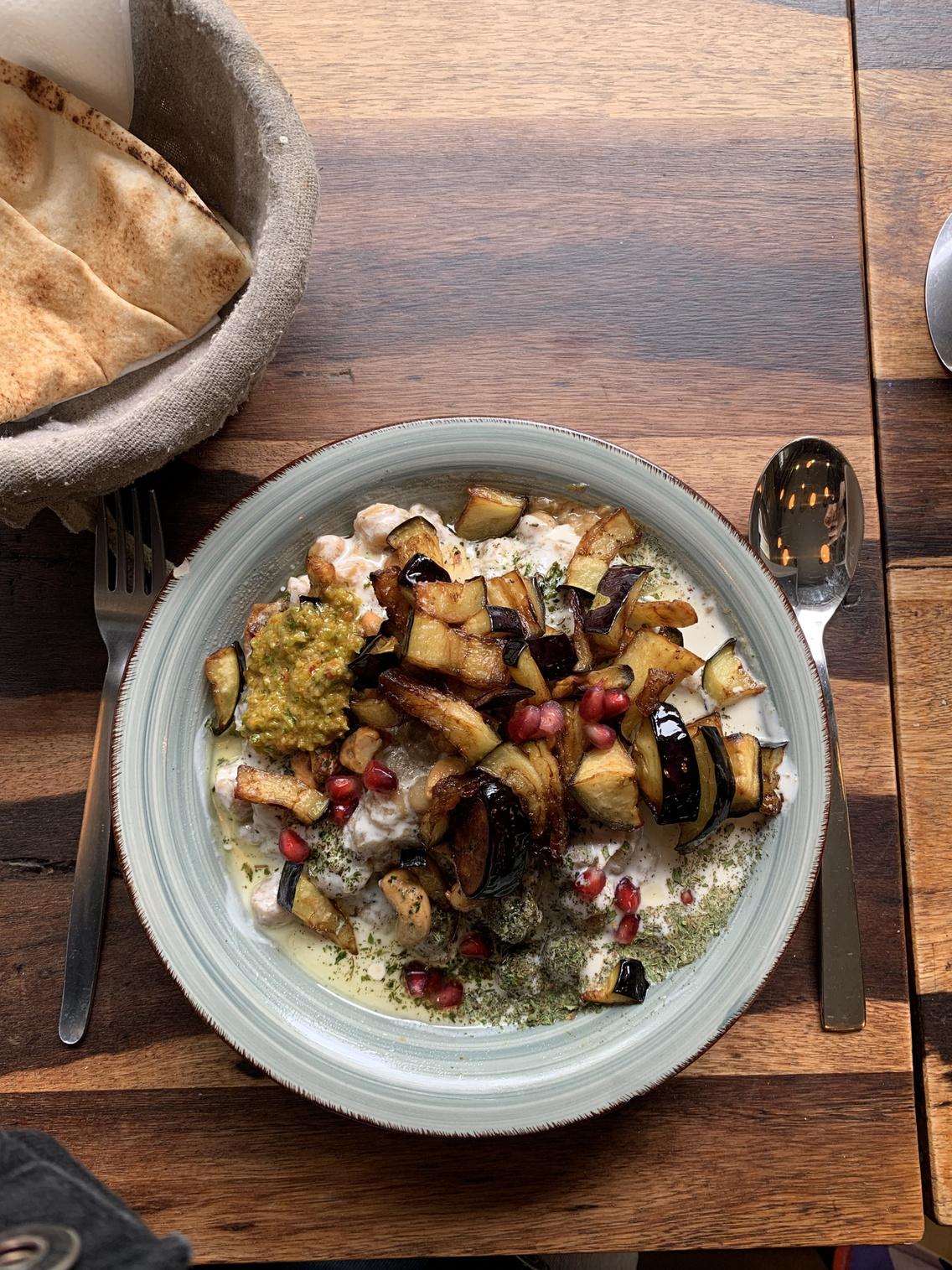 Fatteh padlizsánnal – Cicer