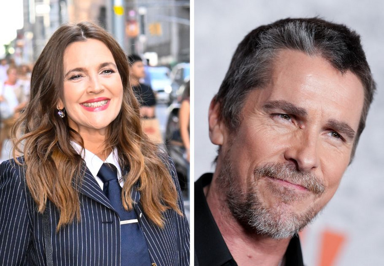Drew Barrymore és Christian BaleChristian Bale mindössze 13 éves volt, amikor egyszer randizott Drew Barrymore-ral