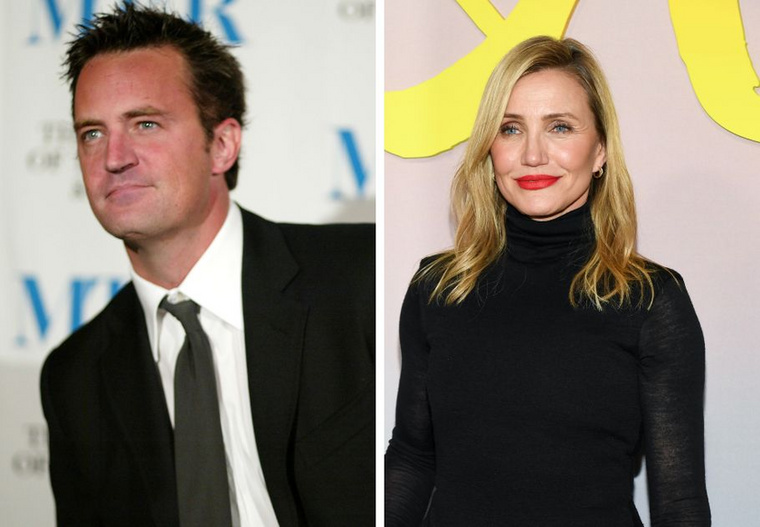 Matthew Perry és Cameron DiazMatthew Perry memoárjában mesélt arról, hogy Justin Timberlake-kel való szakítása után egyszer összehozták Cameron Diazzal