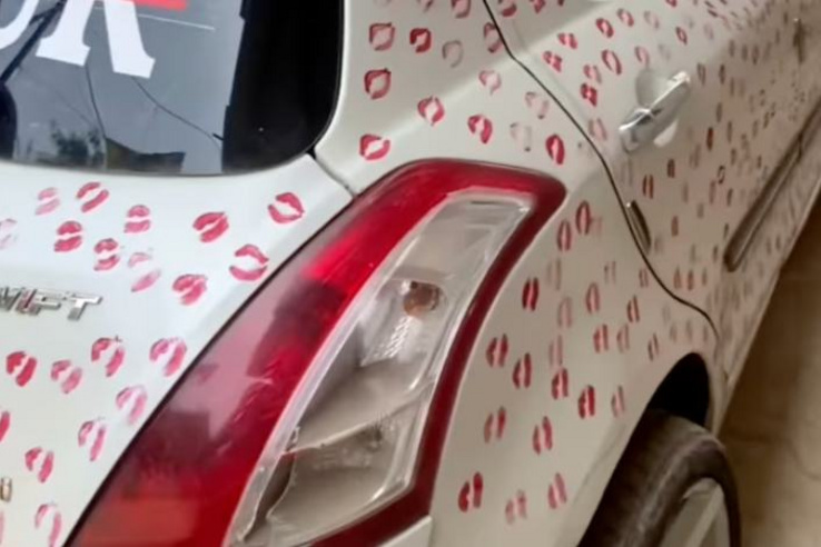 3400 rúzsfolt volt a Suzukin, a rendőrök lemosatták