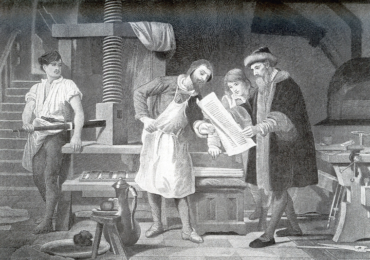 Könyveket már csaknem 600 évvel Gutenberg Bibliája előtt is nyomtattakA Gutenberg-bibliát 1455 körül készítették, és az európai könyvnyomtatás egyik legfontosabb mérföldkövének számít