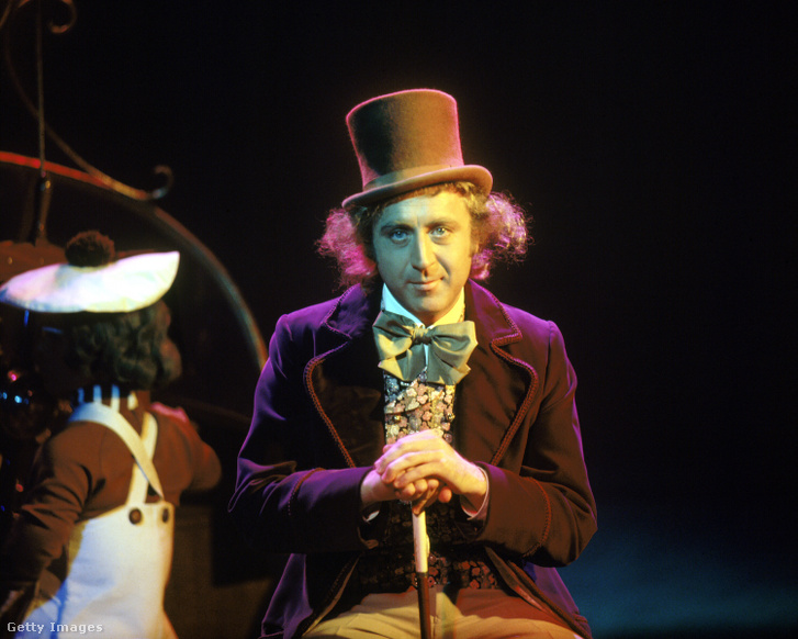 Gene Wilder Willy Wonka szerepében 1971-ben