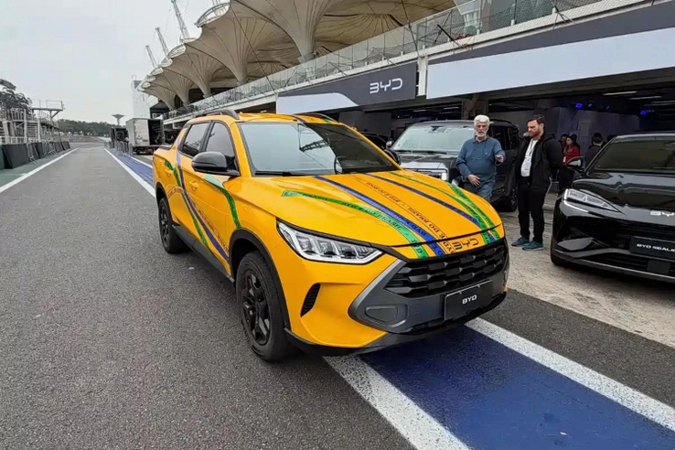 Vadiúj pickupot mutatott be a BYD, csak nem nekünk
