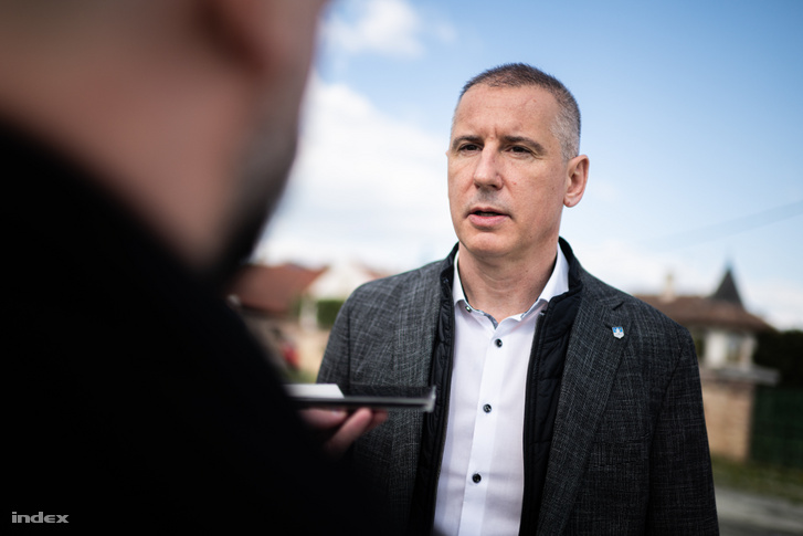 Nemény András szombathelyi polgármester 2026. április 22-én