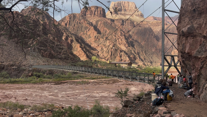Hirtelen árvíz a Grand Canyon Nemzeti Parkban 2026. augusztus 29-én