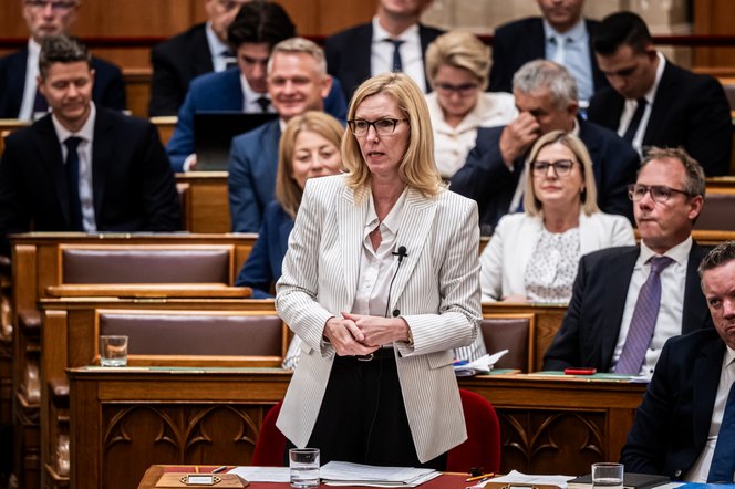 Görög Márta megszólalt a parlamenti ülés előtt, több fontos törvényjavaslat is napirenden lesz