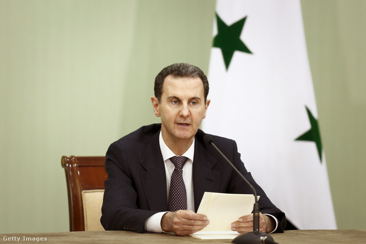 Bassár el-Aszad 2023. május 3-án