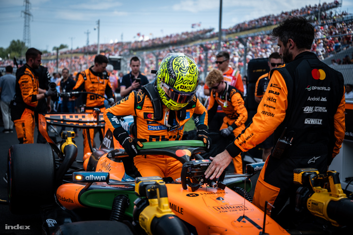 Lando Norris 2026. július 26-án