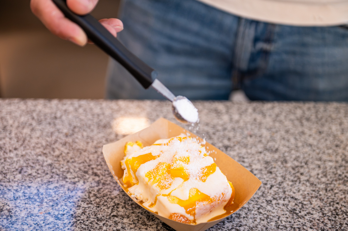 Mangó-kókusz-passion fruitos változat