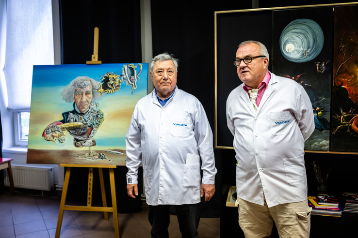 drMáriás a rendelőjében Faludy György unokájával együtt botránkoztatta meg közönségét