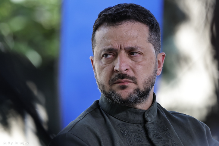 Volodimir Zelenszkij ukrán elnök 2026. augusztus 23-án