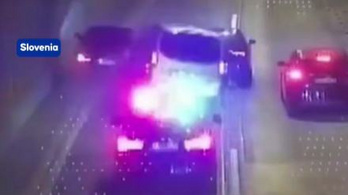 Az elnöki konvoj autójába csapódott a szlovén elnök kisbusza, nem volt bekötve