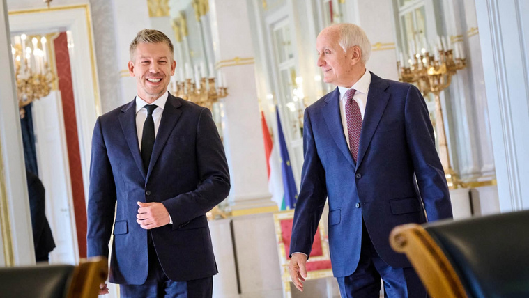 Baka András megmutatta, hogyan zajlott a négyszemközti találkozó Magyar Péterrel