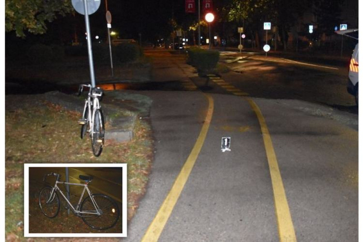 Elgázolt egy biciklist az elektromos rollerrel, majd magára hagyta