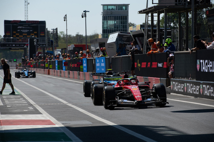 A Ferrari álomkezdése után jött a fordulat Monzában