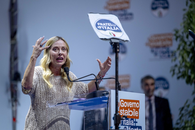 Giorgia Meloni már kampányol, egyetlen ember döntheti el a&nbsp;sorsát