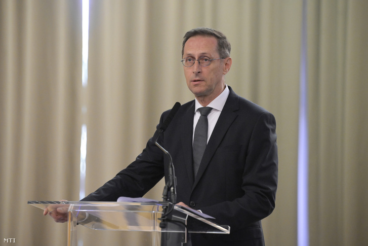 Varga Mihály, a Magyar Nemzeti Bank elnöke 2026. szeptember 10-én
