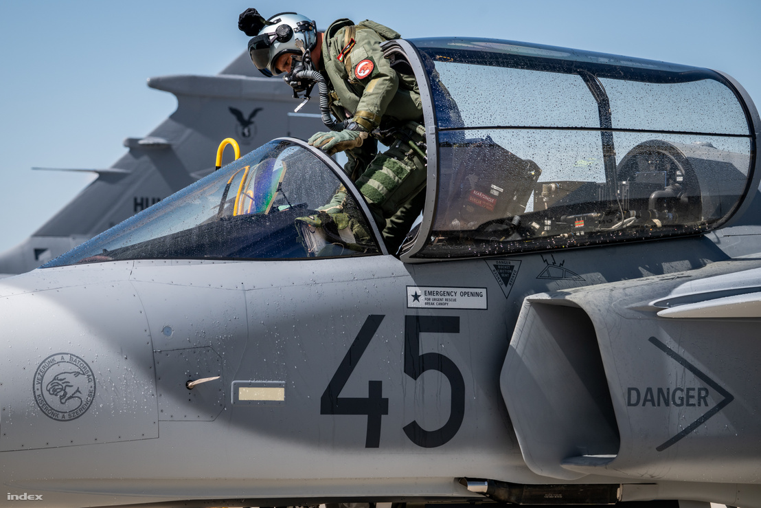 Gripen Kecskeméten 2026. április 29-én