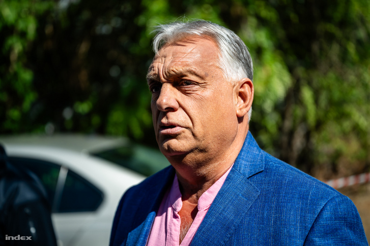 Orbán Viktor 2026. szeptember 12-én Kötcsén