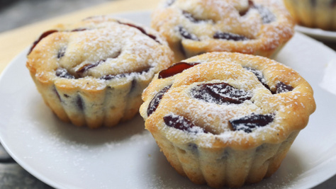 Szilvás-fahéjas muffin elronthatatlan tésztából