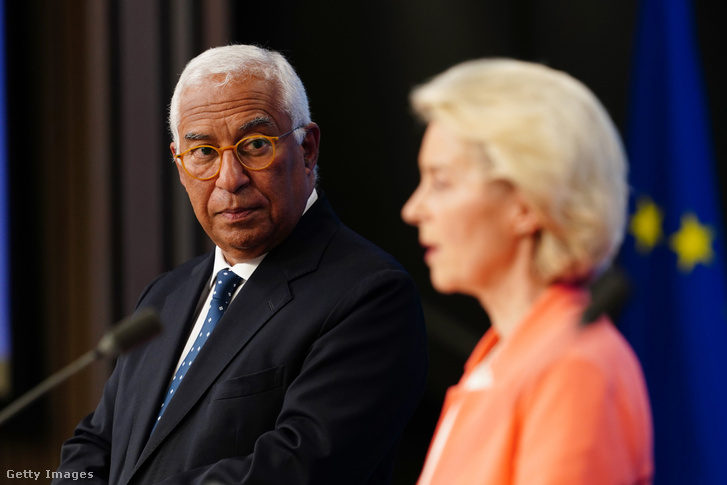 António Costa és Ursula Von der Leyen 2026. június 19-én