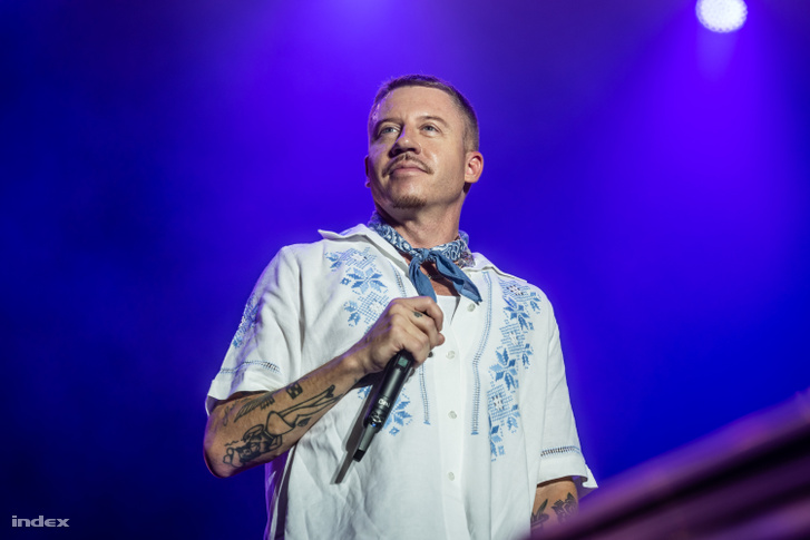Macklemore 2023. augusztus 14-én
